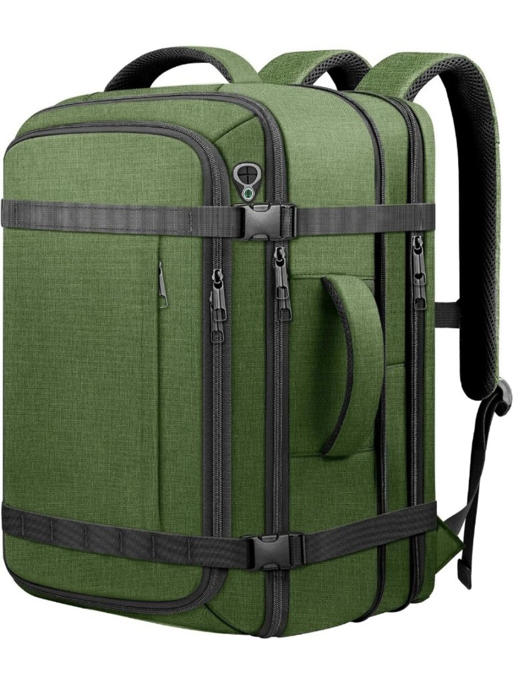 Expandable Carry-On Luggage | Anti-Theft, Water-Resistant Travel Bag for 1-7